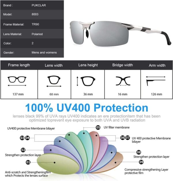 Pukclar UV Glasses